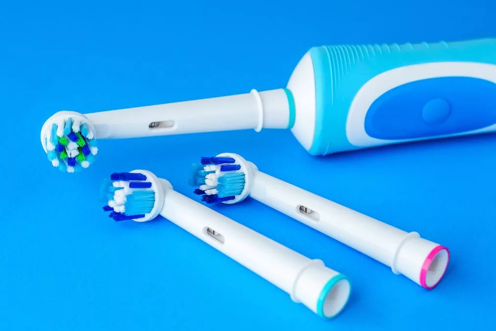 an electric toothbrush